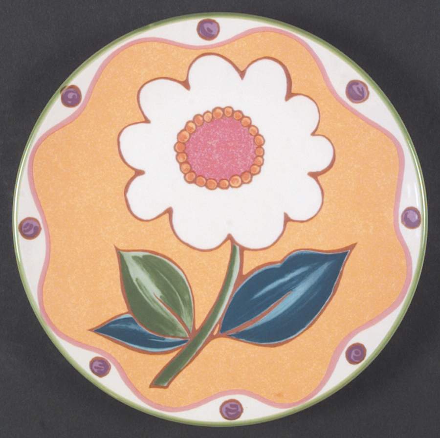 Fanciful Salad Plate by Mikasa-1