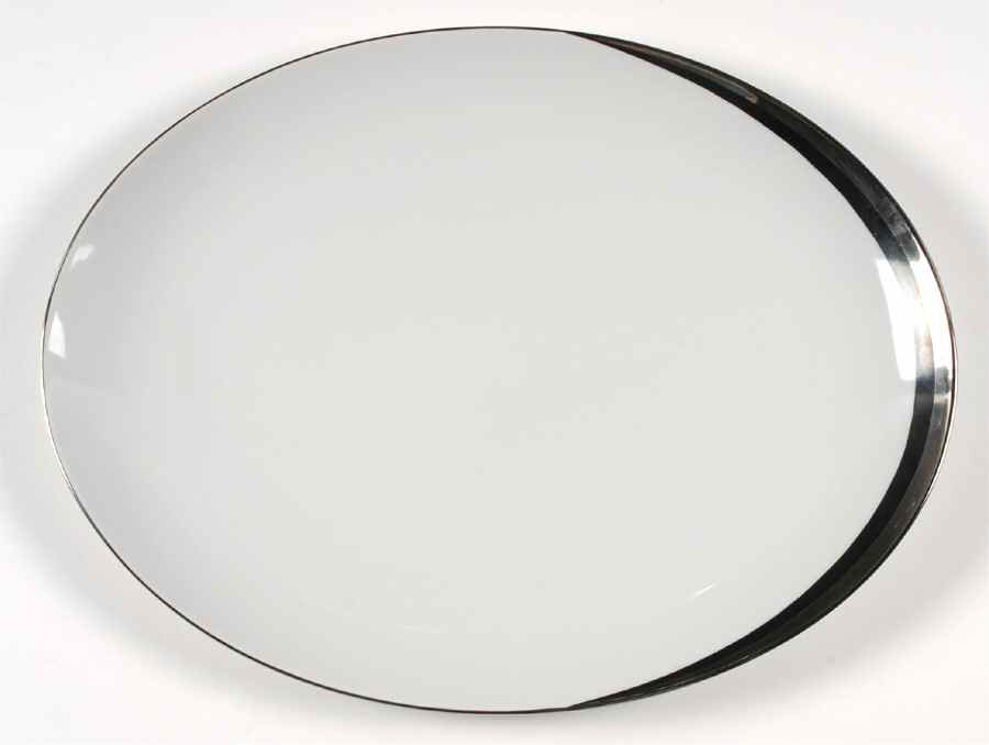Fascination 16" Oval Serving Platter by Mikasa-1