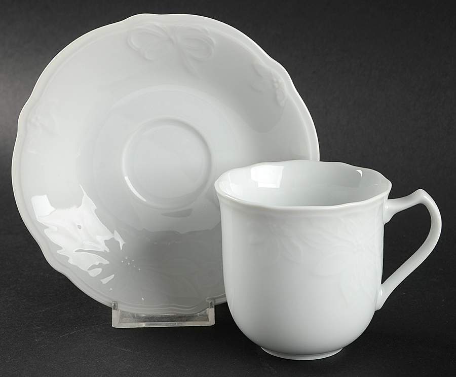 Festive Bouquet Flat Cup & Saucer Set by Mikasa-1