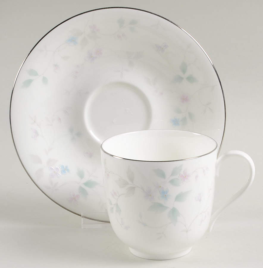 Feelings Flat Cup & Saucer Set by Mikasa-1