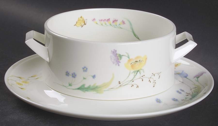 Felicia Gravy Boat & Underplate by Mikasa-1
