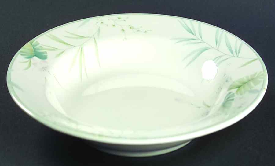 Fernflower Large Rim Soup Bowl by Mikasa-1