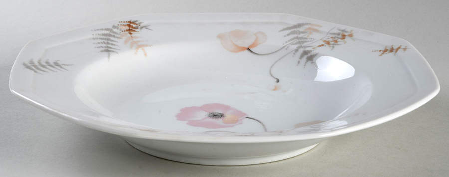 Fernflowers Large Rim Soup Bowl by Mikasa-1