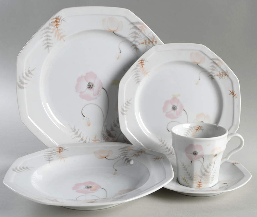 Fernflowers 5 Piece Place Setting by Mikasa-1