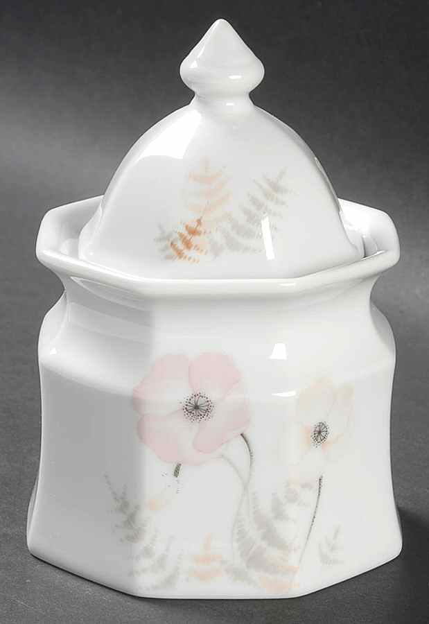 Fernflowers Sugar Bowl & Lid by Mikasa-1