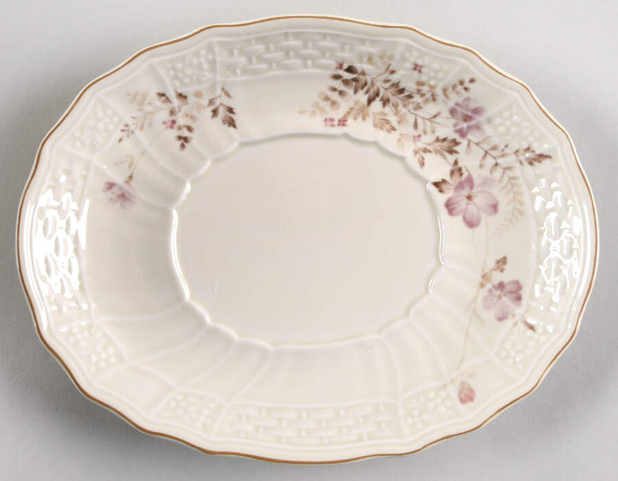 Fern Rose Underplate for Gravy Boat by Mikasa-1