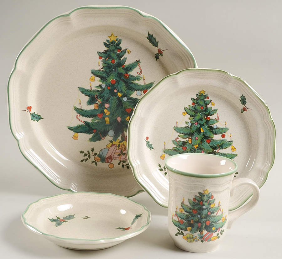 Festive Season 4 Piece Place Setting by Mikasa-1