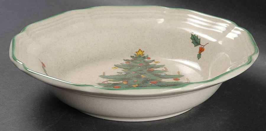Festive Season Rim Soup Bowl by Mikasa-1
