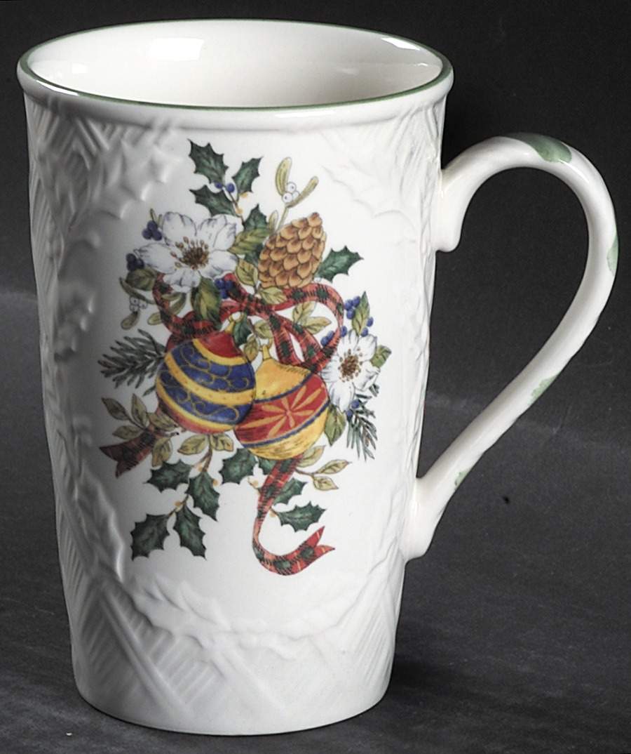 Festive Spirit Cappuccino Mug by Mikasa-1