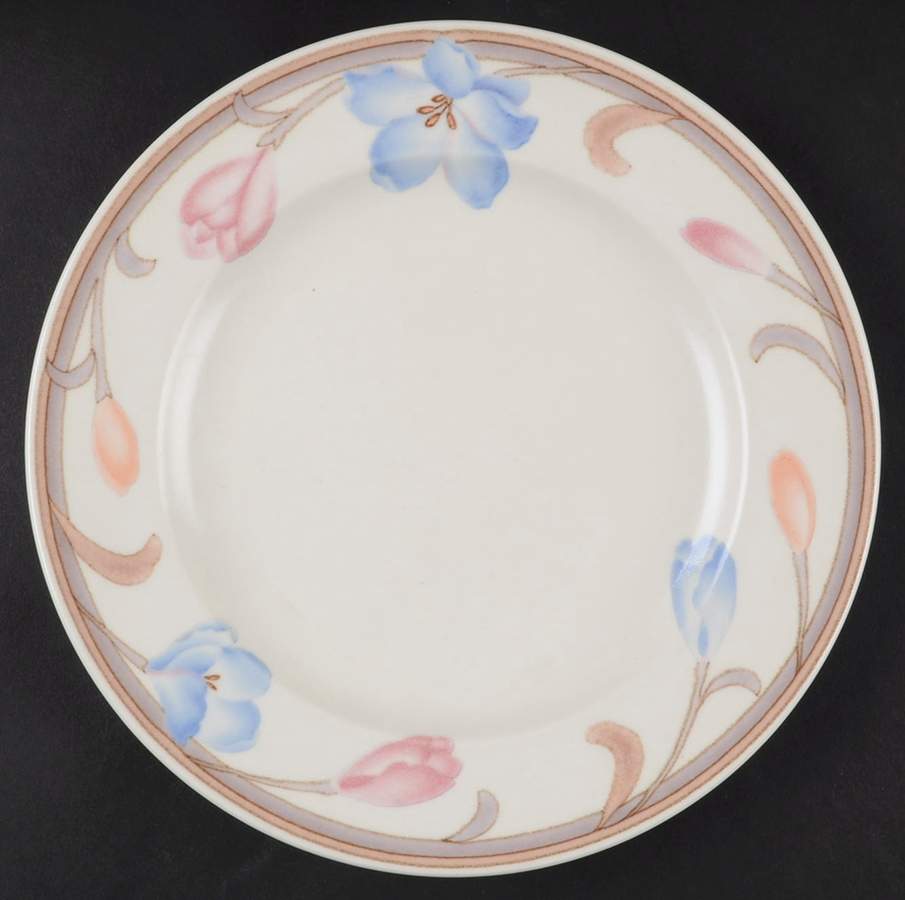 Festoons Salad Plate by Mikasa-1