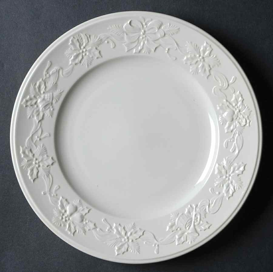 Festive White Salad Plate by Mikasa-1