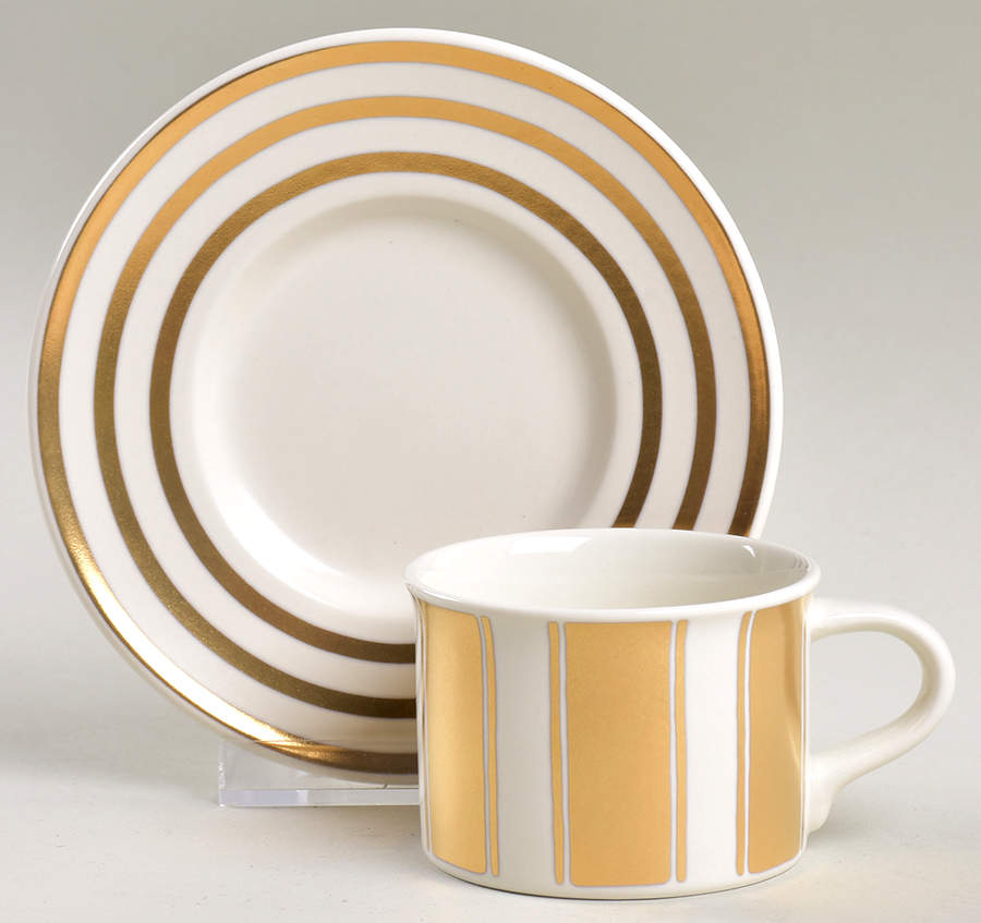 Fifth Avenue Flat Demitasse Cup & Saucer Set by Mikasa-1