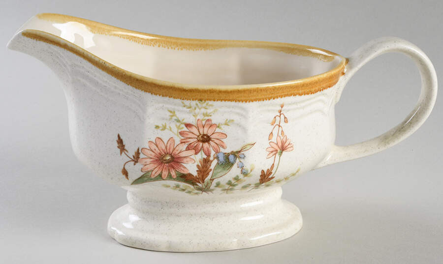Field Bouquet Gravy Boat by Mikasa-1
