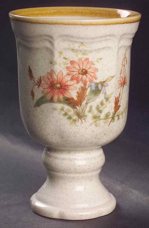 Field Bouquet 1o Oz China Goblet by Mikasa-1