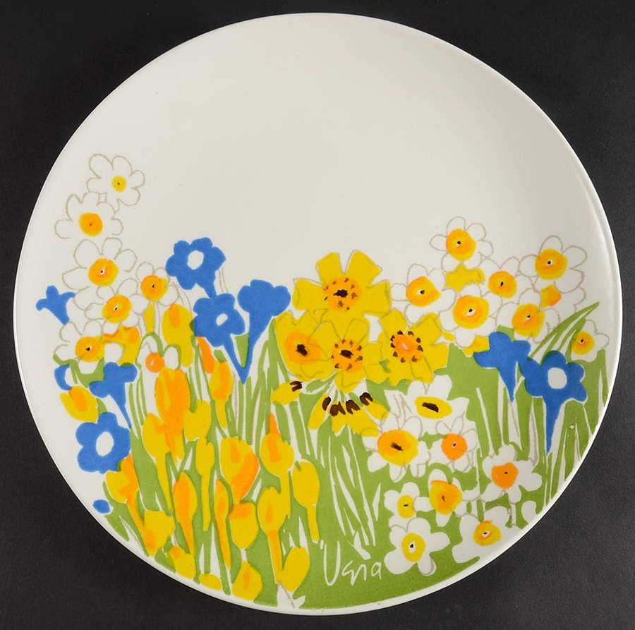 Field Flowers 12" Chop Plate (Round Platter) by Mikasa-1
