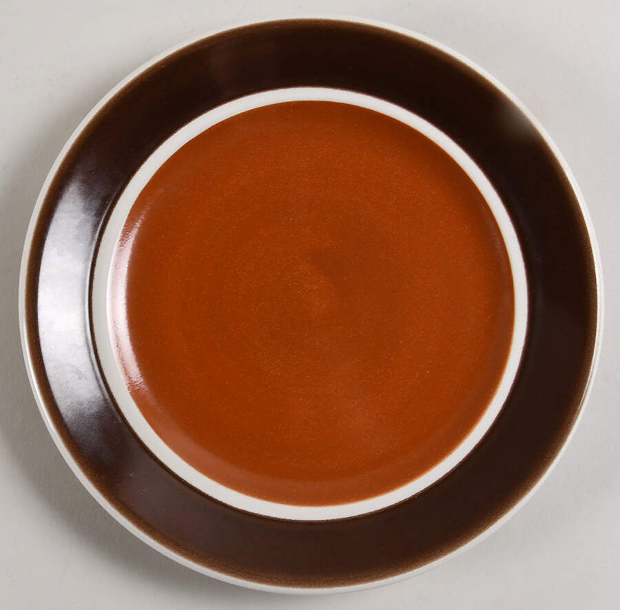 Fifty Fifty Terra Cotta Salad Plate by Mikasa-1