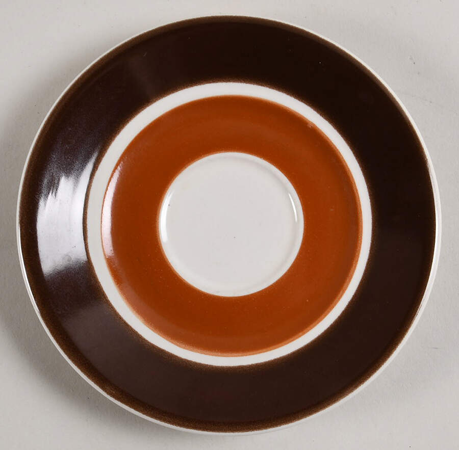 Fifty Fifty Terra Cotta Saucer by Mikasa-1