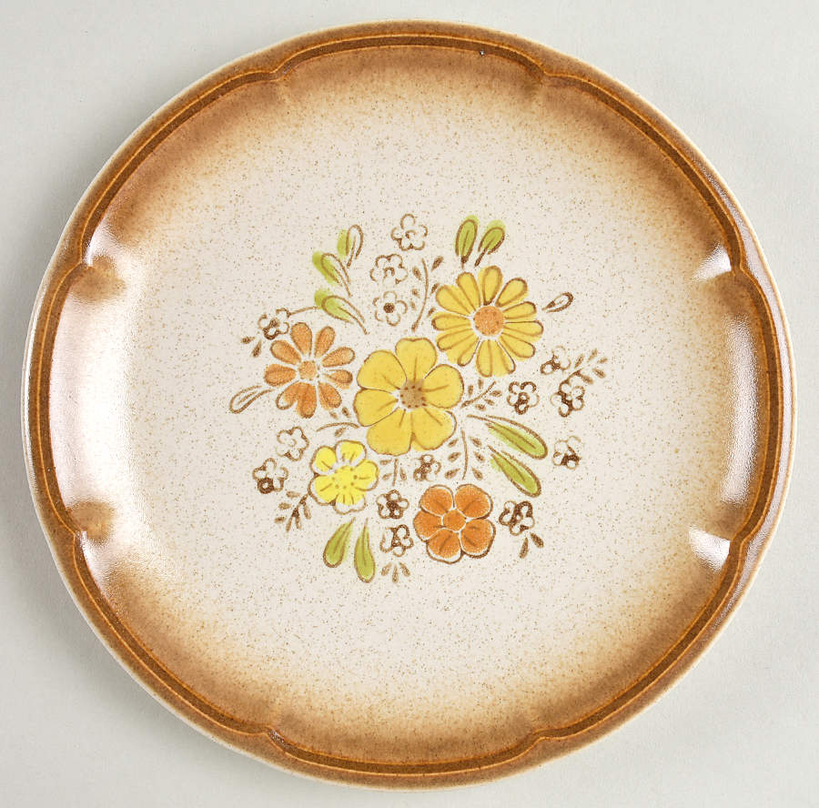 Field Flowers Salad Plate by Mikasa-1