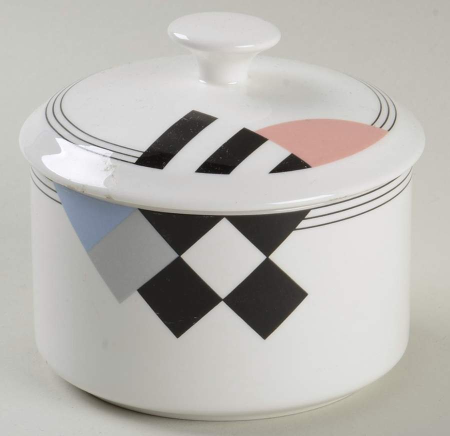 Finish Line Sugar Bowl & Lid by Mikasa-1