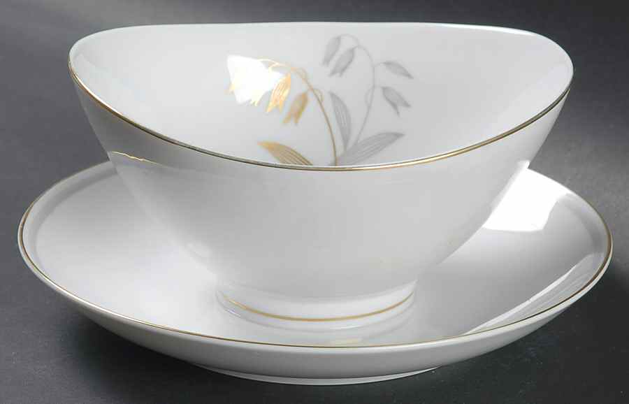 Finesse Gravy Boat with Attached Underplate by Mikasa-1