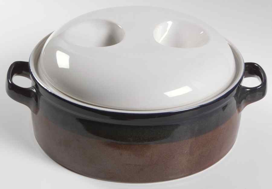 Fire Song 3 Quart Round Covered Casserole by Mikasa-1