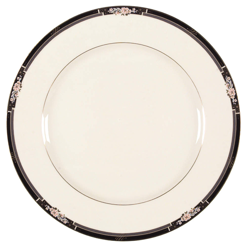 Florisse Black Dinner Plate by Mikasa-1