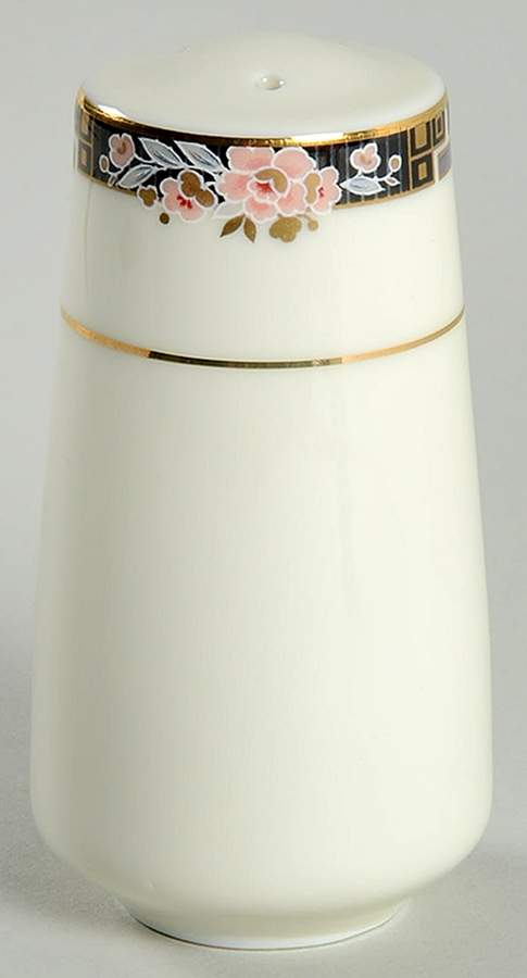Florisse Black Salt Shaker by Mikasa-1