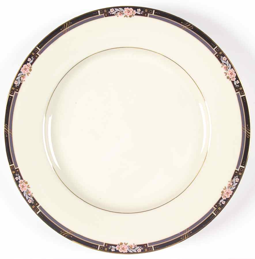 Florisse Black 12" Chop Plate (Round Platter) by Mikasa-1