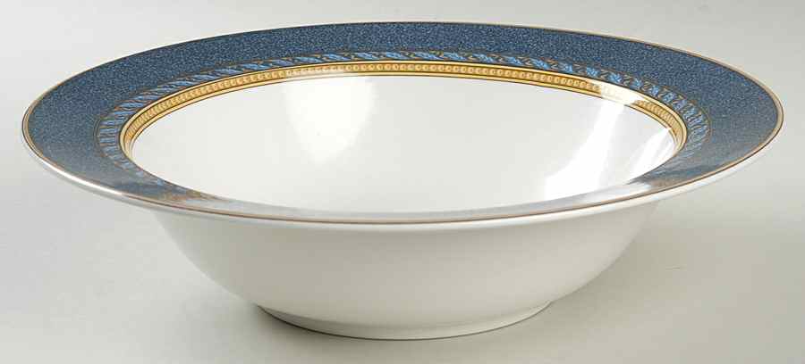 Florentine Blue 10" Round Vegetable Bowl by Mikasa-1