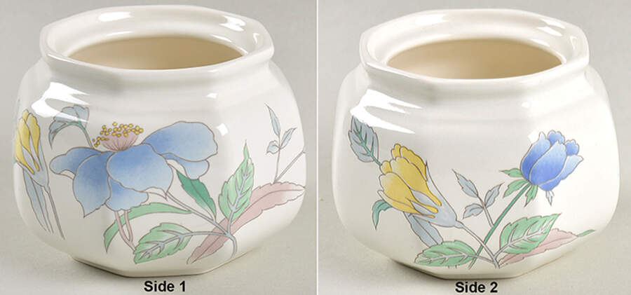 Floral Charm Sugar Bowl No Lid by Mikasa-1