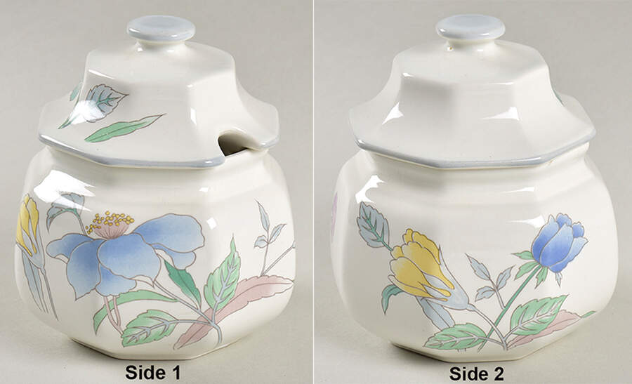 Floral Charm Sugar Bowl & Lid by Mikasa-1