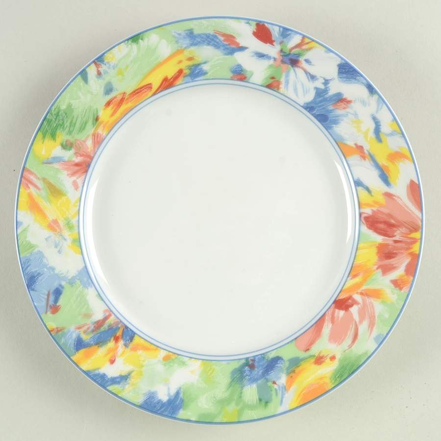 Fleur De Amour Salad Plate by Mikasa-1