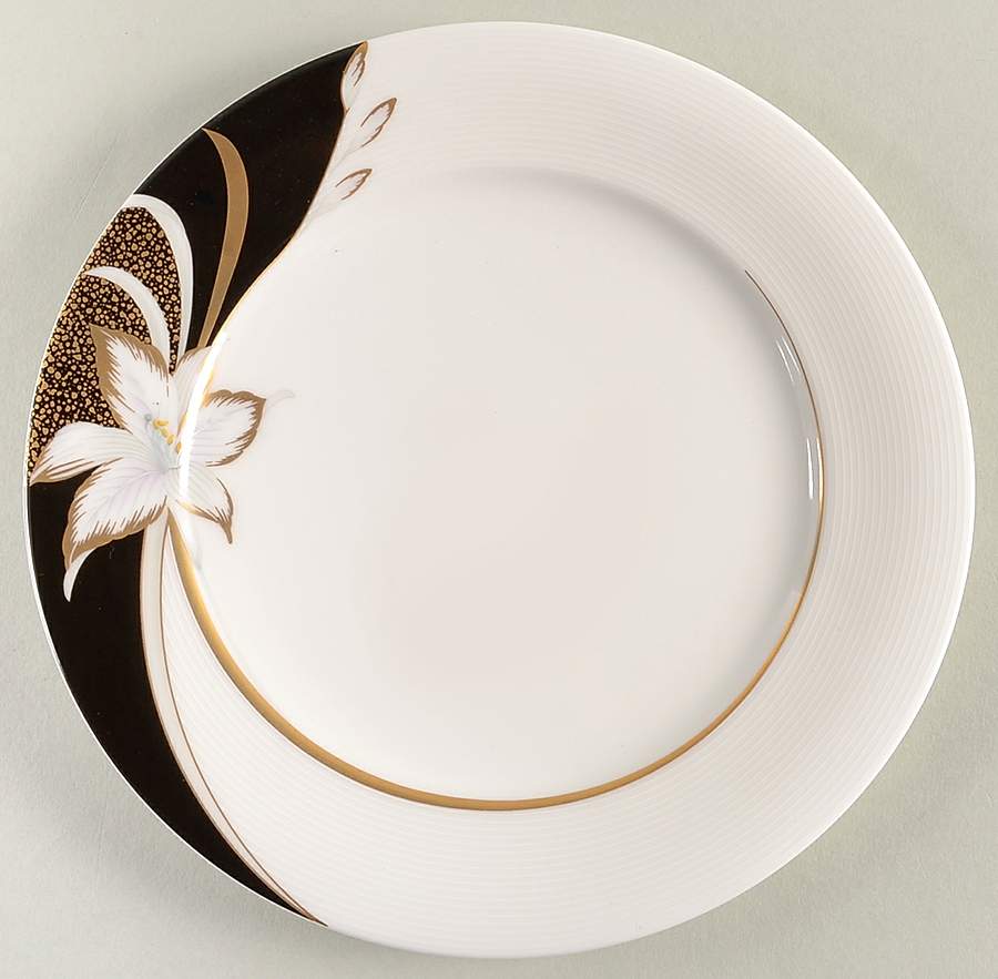 Fleur De Lis Salad Plate by Mikasa-1
