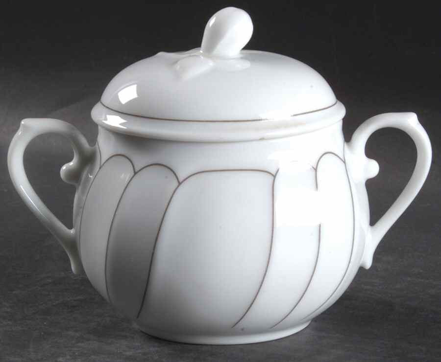 Fleetwood Sugar Bowl & Lid by Mikasa-1