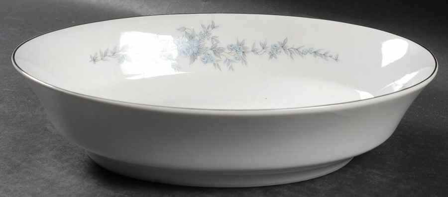 Fleurette 9" Oval Vegetable Bowl by Mikasa-1