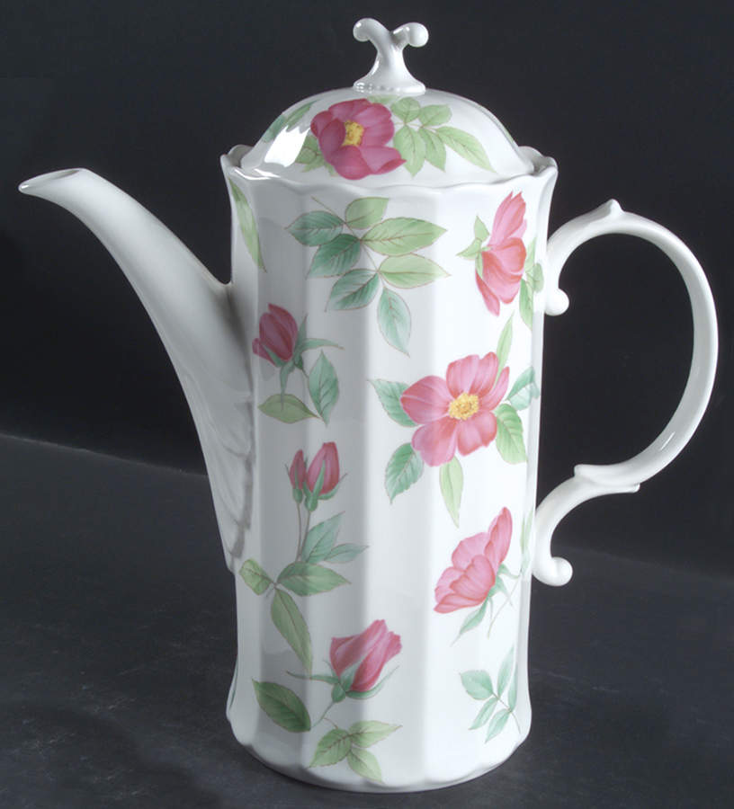 Fleuriste Coffee Pot & Lid by Mikasa-1