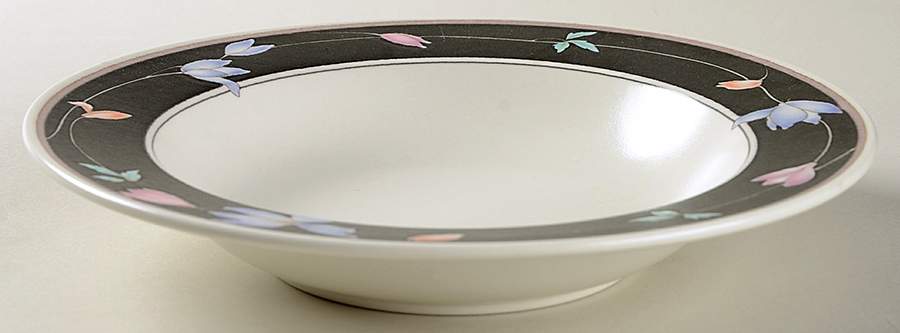 Flower Gallery Large Rim Soup Bowl by Mikasa-1