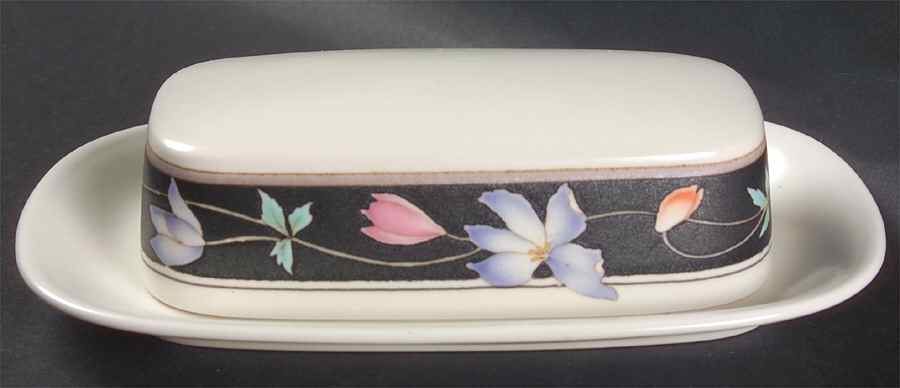 Flower Gallery 1/4 Lb Covered Butter by Mikasa-1