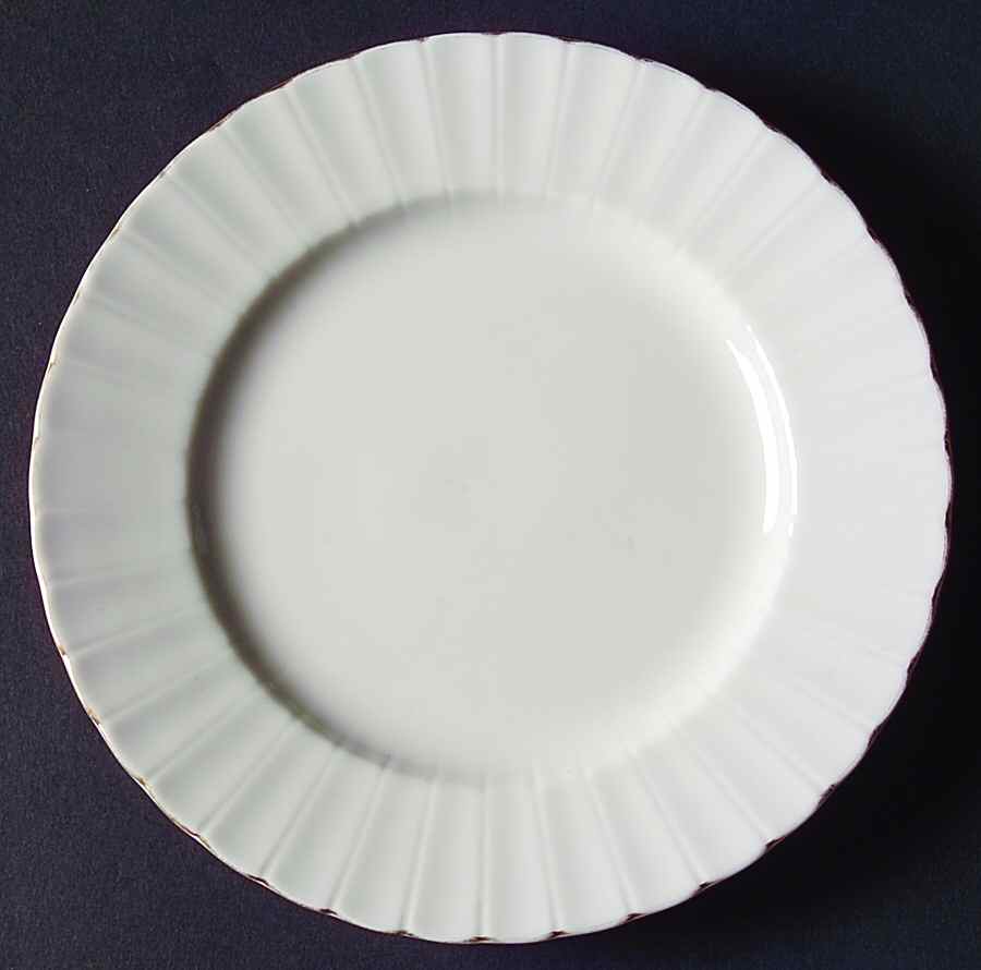 Fluted Gold Bread & Butter Plate by Mikasa-1