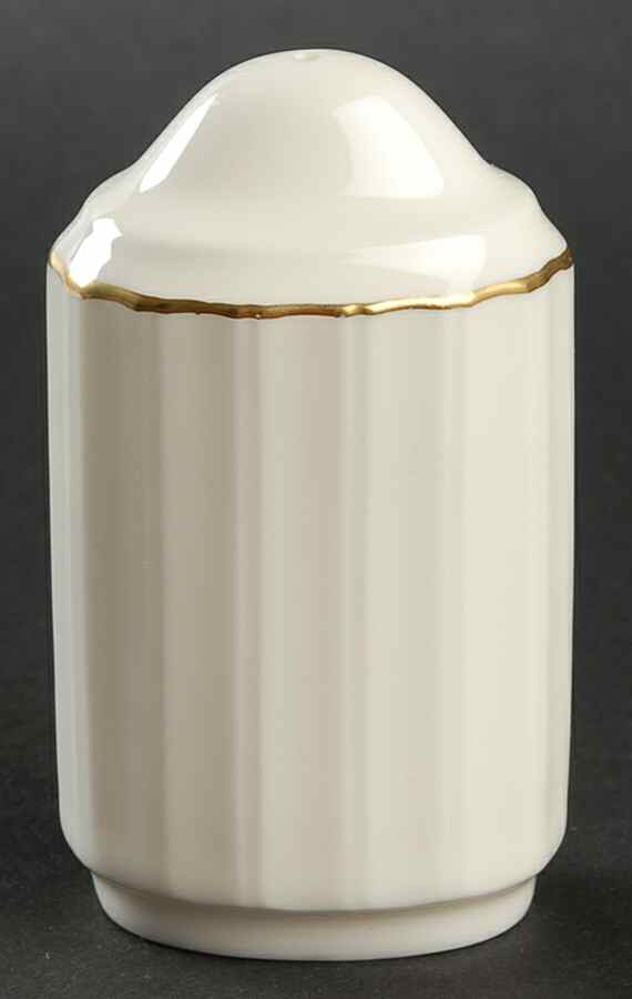 Fluted Gold Salt Shaker by Mikasa-1