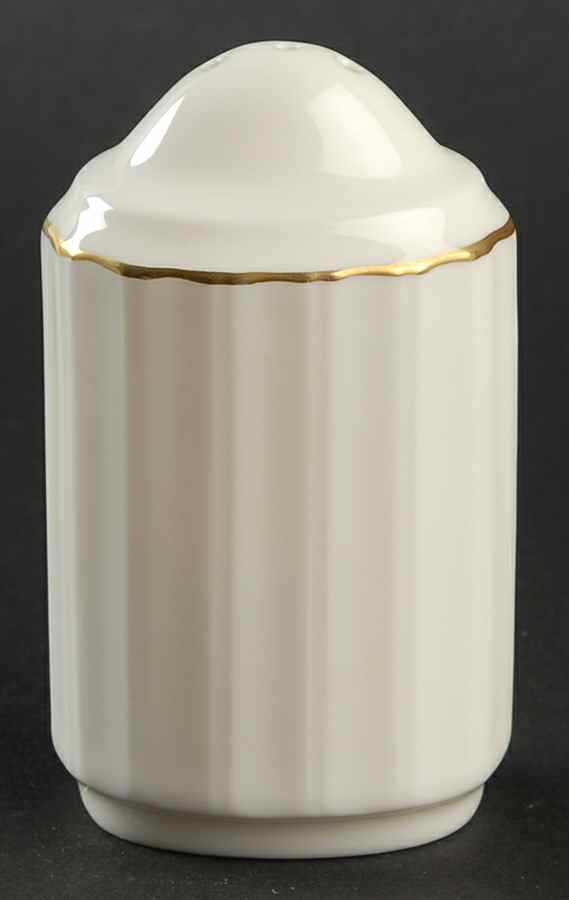 Fluted Gold Pepper Shaker by Mikasa-1