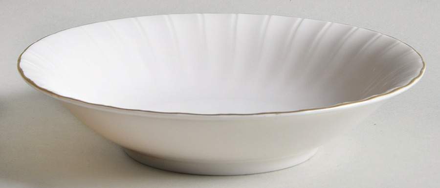 Fluted Gold Fruit/Dessert (Sauce) Bowl by Mikasa-1