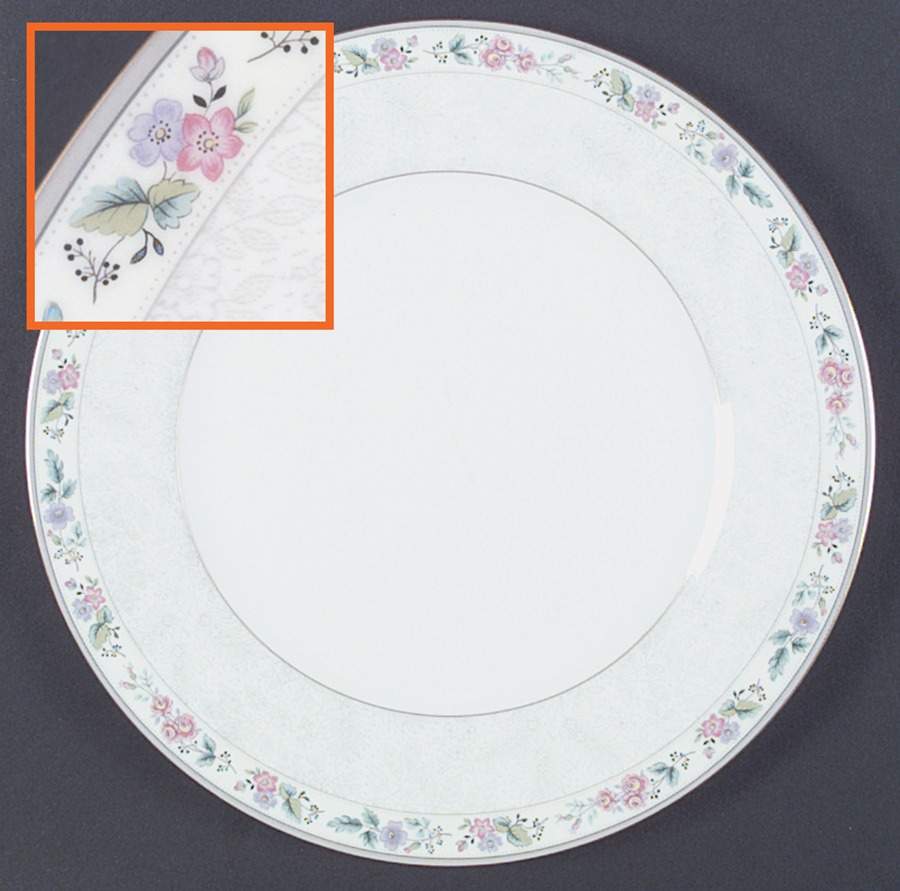 Floral Lace Dinner Plate by Mikasa-1