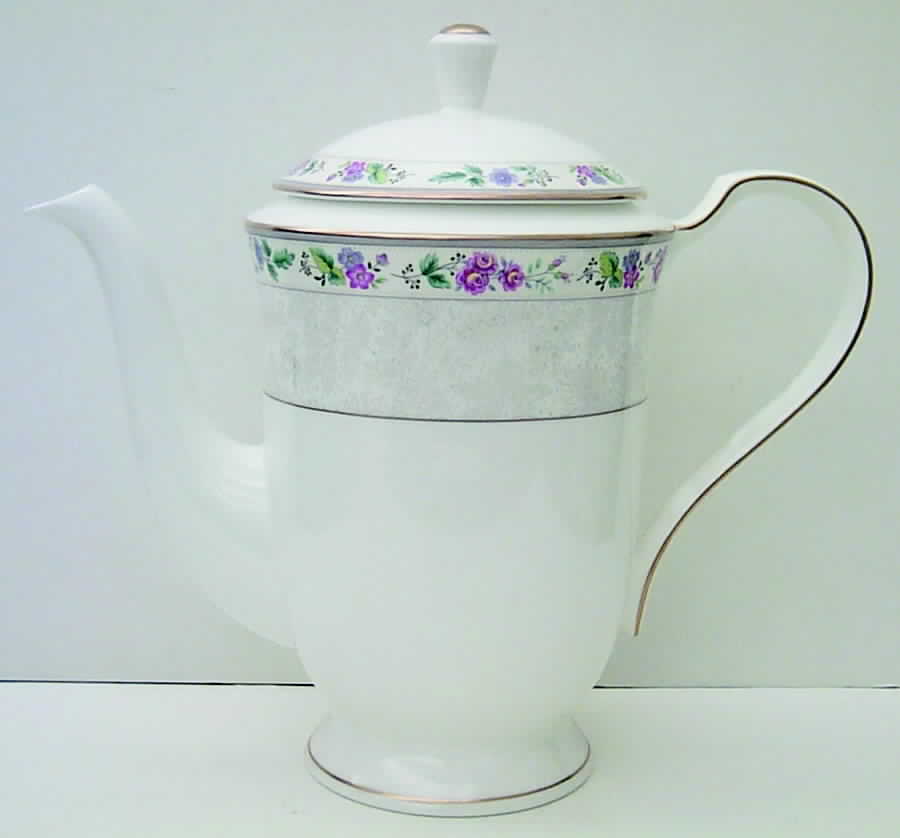 Floral Lace Coffee Pot & Lid by Mikasa-1