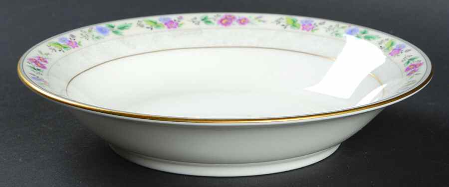 Floral Lace Fruit/Dessert (Sauce) Bowl by Mikasa-1