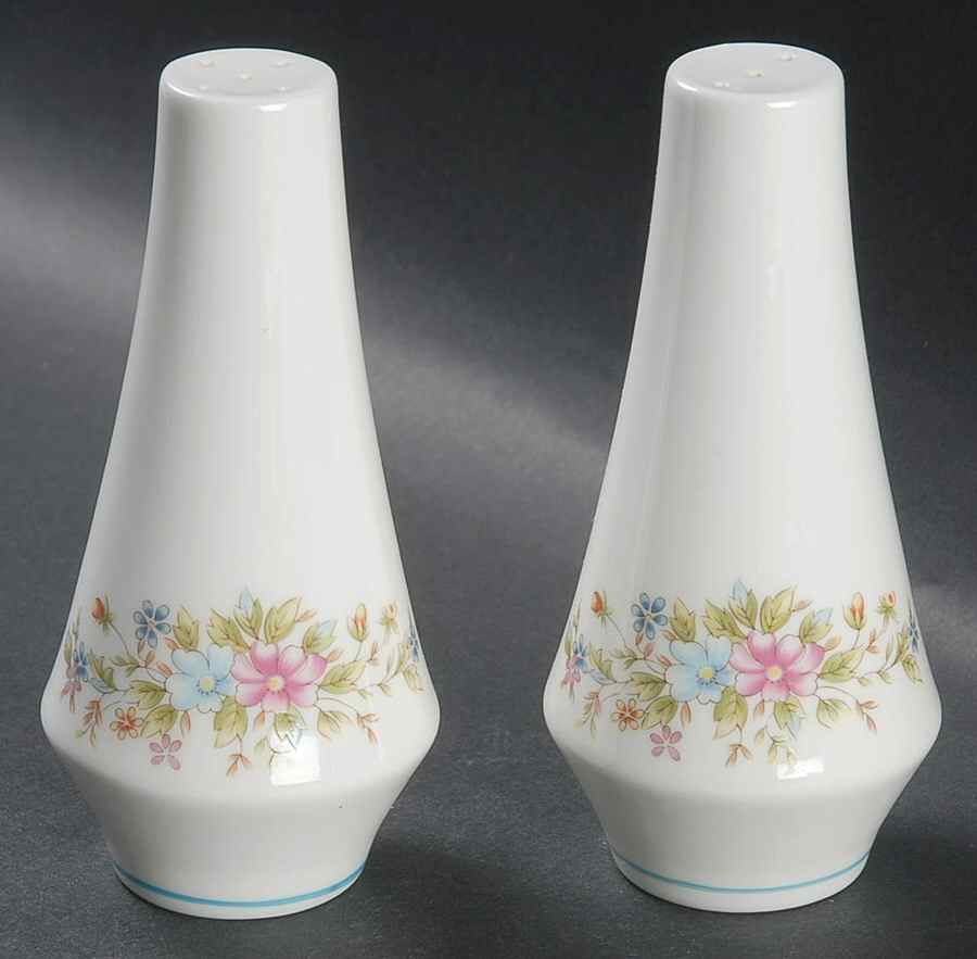 Flower Mist Salt & Pepper Set by Mikasa-1