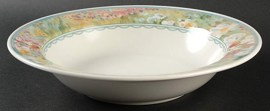 Floral Meadow 10" Round Vegetable Bowl by Mikasa-1