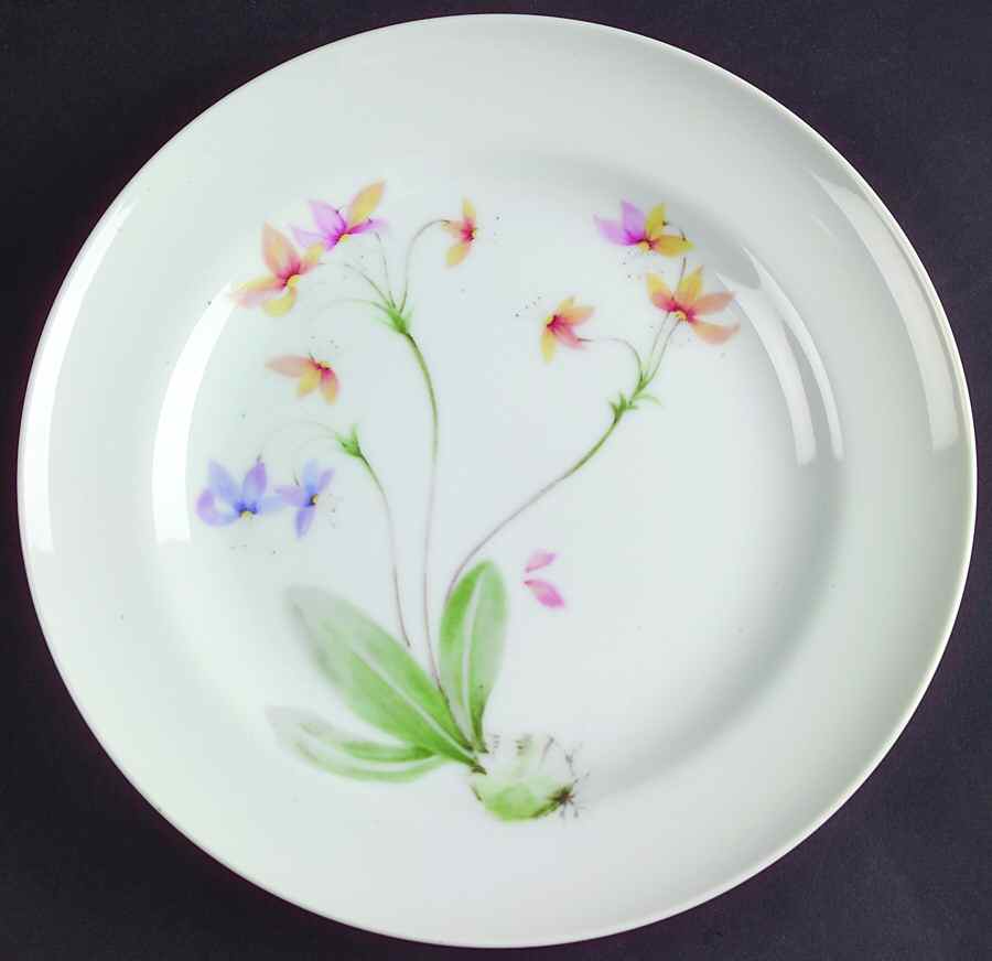 Flower of The Month Salad Plate by Mikasa-1