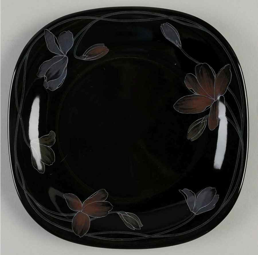 Flowers of The Night Salad Plate by Mikasa-1