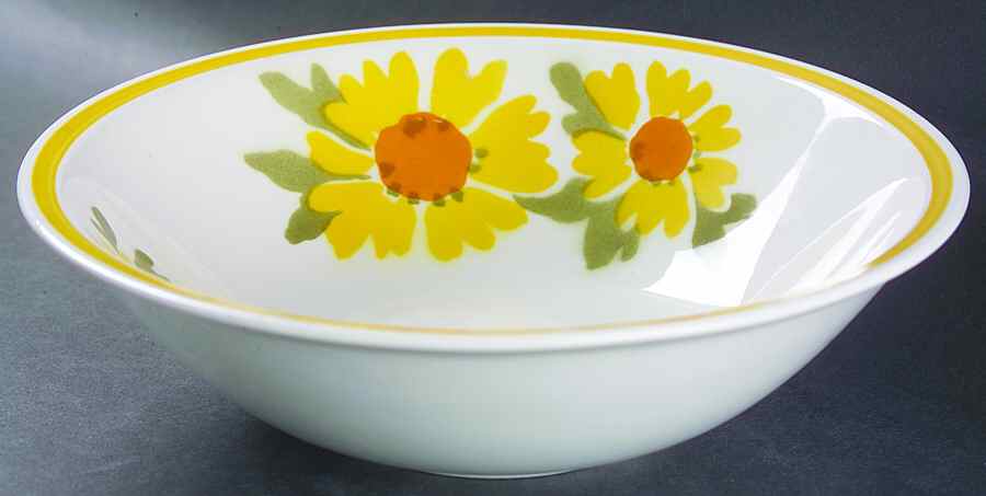 Flora 9" Round Vegetable Bowl by Mikasa-1